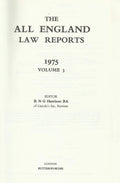 The All England Law Reports 1975 Vol 3