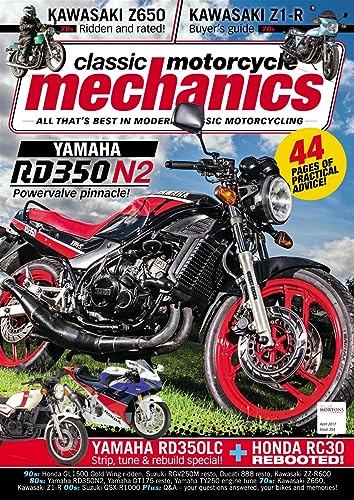 CMM Classic Motorcycle Mechanics, April 2017: All that's Best in Modern Classic Motorbikes - Yamaha RD350 N2, RD350LC, Honda RC30, Kawasaki Z650, Z1-R