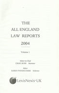 The All England Law Report 2004 - Volume 1