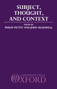 Subject, Thought, And Context