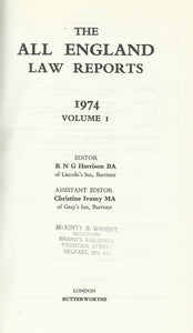 The All England Law Reports 1974 Volume 1