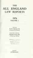 The All England Law Reports 1974 Volume 1