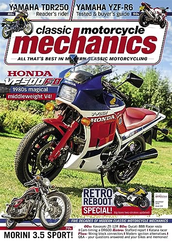 CMM Classic Motorcycle Mechanics, December 2016: All that's Best in Modern Classic Motorbikes - Honda VF500FII V4, Morini 3.5 Sport, Yamaha TDR250, YZF-R6