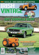 Irish Vintage Scene, Issue 193, July 2022: 1977 Toyota Corolla KE30, Navajo kit car, Renault R7012, Yamaha AS1, Scania 141