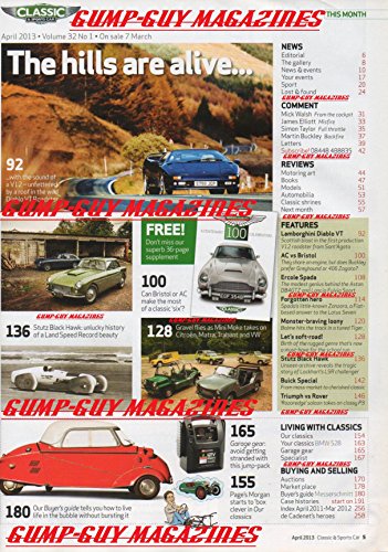 Classic & Sports Car Magazine April 2013