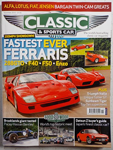 Classic & Sports Car magazine November 2010 Volume 29 No 8