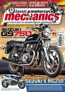 Classic Motorcycle Mechanics, September 2019: All that's Best in Modern Classic Motorbikes - Suzuki GS750, RG250, Puch VZ50, Aprilia Moto 6.5
