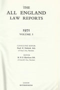 The All England Law Reports 1971 Volume 3