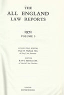 The All England Law Reports 1971 Volume 3