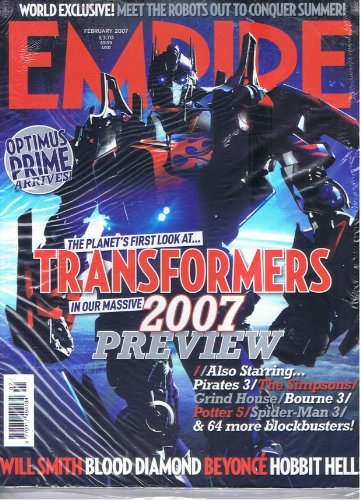 Empire Magazine, No 212, February 2007: Transformers Preview