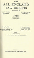 The All England Law Reports 1958 Volume 2