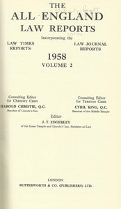 The All England Law Reports 1958 Volume 2