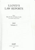Lloyd's Law Reports - 2002, Volume 2