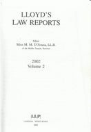 Lloyd's Law Reports - 2002, Volume 2