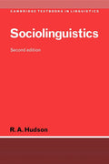 Sociolinguistics (Cambridge Textbooks in Linguistics)