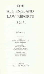 THE ALL ENGLAND LAW REPORTS 1982 VOLUME 3