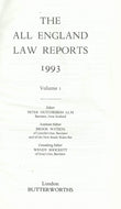 The All England Law Reports 1993, Volume 1