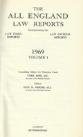 The All England Law Reports 1969, Volume 1