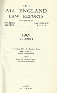 The All England Law Reports 1969, Volume 1