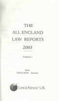 The All England Law Reports 2003, Volume 1