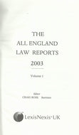 The All England Law Reports 2003, Volume 1
