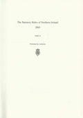 Northern Ireland Statutory Rules 2003, Part II (Part 2) - The Statutory Rules of Northern Ireland