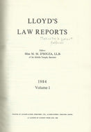 Lloyd's Law Reports 1984, Volume I