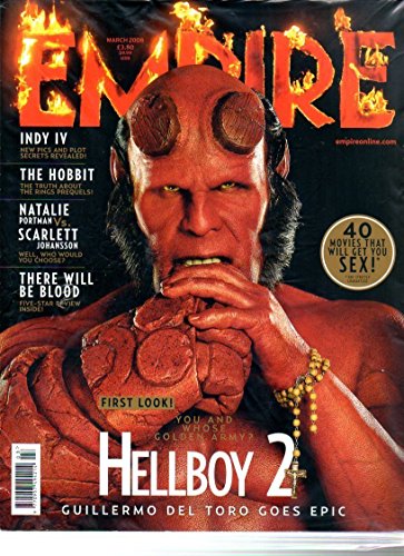 Empire Magazine, Issue 225 - March 2008: Hellboy 2, Guillermo del Toro, The Hobbit