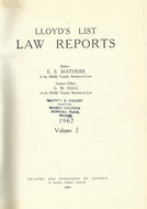 Lloyd's List Law Reports - 1967, Volume 2