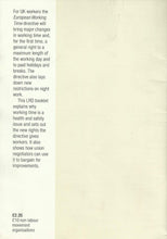 Load image into Gallery viewer, Working time: LRD&#39;s guide to the European directive (LRD booklets)