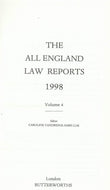 The All England Law Reports 1998: Vol 4