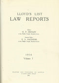 Lloyd's List Law Reports - 1954, Volume 1