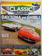 classic & sports car magazine august 2010 daytona vs ghibli cover
