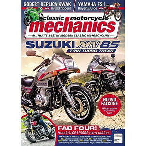 CMM Classic Motorcycle Mechanics, December 2017: All that's Best in Modern Classic Motorbikes - Suzuki XN85, Gobert Replica Kwak, Yamaha FS1, Honda CB1100RS, Moto Guzzi Nuovo Falcone.