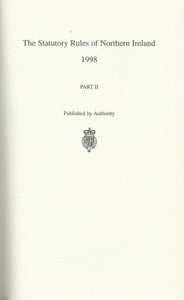 Statutory Rules of Northern Ireland: Pt. 2