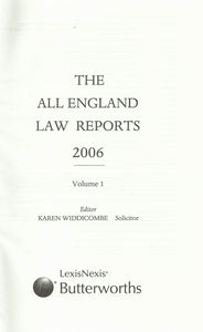The All England Law Reports 2006: Vol 1