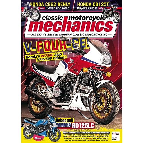 Classic Motorcycle Mechanics, May 2018: All that's Best in Modern Classic Motorbikes - Honda VF750F, VFR 750F, CB92, CB125T, Yamaha RD125LC