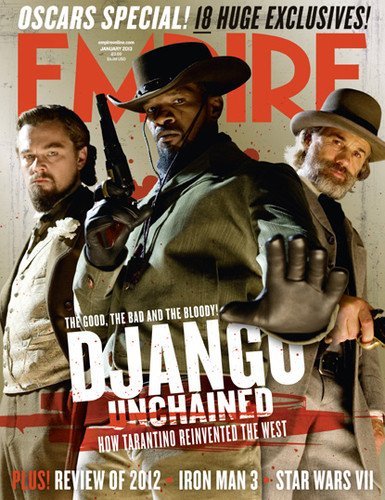 Empire magazine, Issue 283, January 2013: Django Unchained, Iron Man 3, Star Wars Episode 7