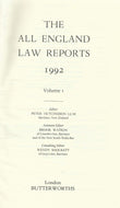 The All England Law Reports 1992: Volume 1