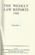 Weekly Law Reports 1980 Vol 1