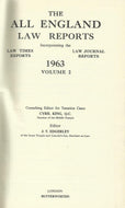 The All England Law Reports: 1963, Volume Ii.