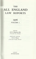 The All England Law Reports 1976 Volume 1