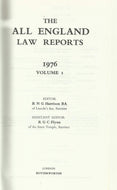 The All England Law Reports 1976 Volume 1