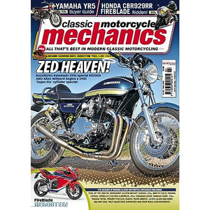 Classic Motorcycle Mechanics, March 2020: All that's Best in Modern Classic Motorbikes - BuzzWorkz Kawasaki Z900, Allen Millyard, Honda Fireblade, CBR929RR, Yamaha YR5