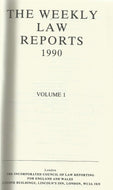 Weekly Law Reports 1990 Vol 1
