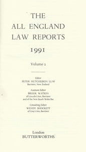 The All England Law Reports: 1991 Volume 2