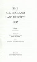 All England Law Reports 1995: Vol 1