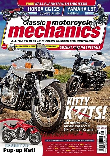 Classic Motorcycle Mechanics, November 2019: All that's Best in Modern Classic Motorbikes - Suzuki Katana special, Honda CG125, Yamaha L5T