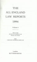 The All England Law Reports 1994, Volume 4
