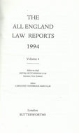 The All England Law Reports 1994, Volume 4